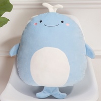 Coussins en peluche doux en forme d'animaux, garnissage en coton PP, tailles personnalisées, motifs de dessins animés mignons pour la décoration intérieure, utilisation en fête, confort douillet