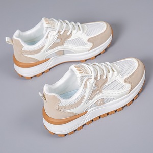 Zapatillas Deportivas <span class=keywords><strong>de</strong></span> <span class=keywords><strong>Mujer</strong></span> con Suela Gruesa, Estilo Coreano, Transpirables, Antideslizantes, Suaves y Cómodas <span class=keywords><strong>para</strong></span> Caminar en Otoño 2026 - Product Image 1