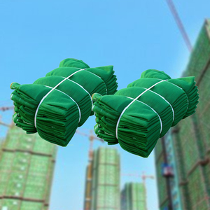 Construction Safety <strong>Net</strong> Screen in <strong>Green</strong> Blue Black-HDPE Windproof Debris Cutting Processing Service Protection <strong>Scaffold</strong> Netting - Product Image 1