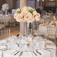 Centres de table de mariage de haute qualité décoration décor à la maison Table en soie Rose fleurs Bouquets boules Roses rouges fleurs artificielles