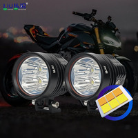 Lampe de travail LED 9 pouces 100W avec ambre DRL Auto Truck Accessoires de lampe de phare universels pour voiture hors route Auto