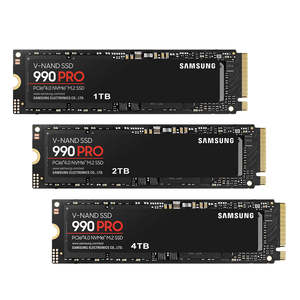 Série d'SSD 990 PRO d'origine, 2 To, PCIe Gen4. X4 NVMe 2.0c-M.2 Disque SSD interne 1 To pour ordinateur portable/de bureau - Product Image 2