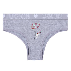 Chat mignon design dames sous-vêtements coton <span class=keywords><strong>sexy</strong></span> <span class=keywords><strong>pas</strong></span> <span class=keywords><strong>cher</strong></span> en gros femmes hipster tangas de mujer culotte UOKIN A7424 - Product Image 4