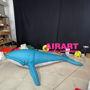 <span class=keywords><strong>Baleine</strong></span> gonflable à prix ultra bas personnalisée par Air Model Factory pour <span class=keywords><strong>la</strong></span> décoration extérieure du parc marin - Product Image 2