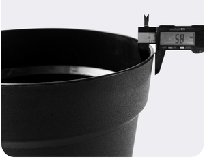 Macetas Modernas de Plástico para Exteriores, Macetas para Plantas de <span class=keywords><strong>Interior</strong></span>, Macetas de Vivero, Macetas para Flores de Jardín, Macetas para Suculentas - Product Image 4