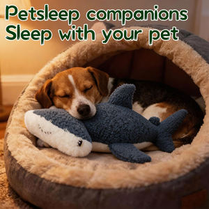 AFP Juguetes de Peluche Suaves para Mascotas, <span class=keywords><strong>Rana</strong></span>, Mono, Pulpo, Cocodrilo, Tiburón Martillo, Manatí, Tortuga Marina, Cobaya, Perro, Juguete Masticable con Sonido - Product Image 3