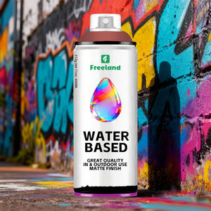 Peinture en aérosol polyvalente à base d'eau - Adhère à diverses surfaces, nettoyage rapide au savon et à l'eau - Product Image 3