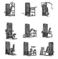 Equipo de Gimnasio Comercial de 300 m² Directo de Fábrica, Conjunto Completo de Máquinas de Fuerza y Cardio, Paquete Completo para Club de Fitness, OEM, ODM, Llave en Mano