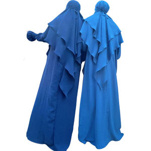 Robe de prière de l'aïd, couleur unie, Robe turque, poche <span class=keywords><strong>Simple</strong></span>, Abaya, vêtements islamiques de dubaï, <span class=keywords><strong>Caftan</strong></span> modeste pour femmes - Product Image 6