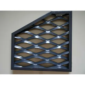 Custom Aluminum/stainless steel expanded metal mesh with aesthetic appeal supplier