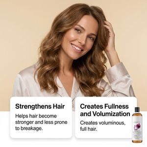 Shampooing Liquide Léger à l'Oignon Rouge Hydratant Nettoyant Rafraîchissant Confortable Doux Réducteur d'Excès de Sébum Volumisant - Product Image 3