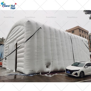 Carpa Inflable Doble Blanca Grande - Carpa de PVC Resistente <span class=keywords><strong>para</strong></span> <span class=keywords><strong>Eventos</strong></span> al Aire Libre de Cuatro Estaciones, Tipo de Soporte Recto <span class=keywords><strong>para</strong></span> Fiestas/Bodas/Campamentos - Product Image 6