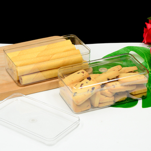 Thân Thiện Với Môi Trường Và Có Thể Tái Chế Trong Suốt Cookie Hộp Với Cửa Sổ Drop <span class=keywords><strong>Resistant</strong></span> Nhựa Bao Bì Thực Phẩm <span class=keywords><strong>Container</strong></span> - Product Image 4