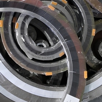 Joint spiralé Aohong AO-ZCH001 en acier inoxydable 304 avec anneaux intérieur et extérieur, joint plat en métal enveloppé avec matériau PTFE graphite