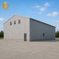 Entrepôt préfabriqué en structure métallique industrielle, bâtiment d'atelier métallique résistant aux intempéries, kits de hangar de stockage