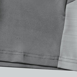 Giacca a vento 3 pezzi su misura fatta in fabbrica pantaloncini e t-Shirt Set tuta Fitness sportiva riflettente per bambini - Product Image 4