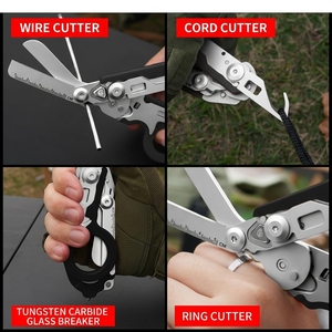 <span class=keywords><strong>Tijeras</strong></span> Multifuncionales de Emergencia para Exteriores 6 en 1, Tipo <span class=keywords><strong>Raptor</strong></span>, de Acero Inoxidable, Fáciles de Transportar - Product Image 6