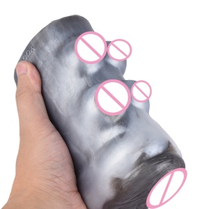 YOCY Fantasy Masturbateurs masculins réalistes, Godet de masturbation double canal en forme de vache, Jouet sexuel anal et vaginal pour adultes 18+ - Product Image 1