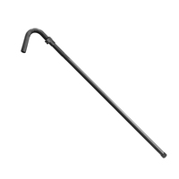 Poteau polyvalent en fibre de carbone alimenté en eau pour un nettoyage efficace des vitres, avec personnalisation disponible