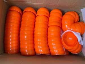 Parti toplu ucuz yenilik 12cm yüksek kalite plastik topları boş kapsüller için oyuncak otomatı - Product Image 4