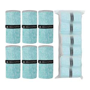 Serviettes de gymnastique en <span class=keywords><strong>microfibre</strong></span> Lot de 6 serviettes de sueur à séchage rapide <span class=keywords><strong>Serviette</strong></span> de sport super absorbante pour l'entraînement Yoga Course à pied Randonnée Voyage - Product Image 3