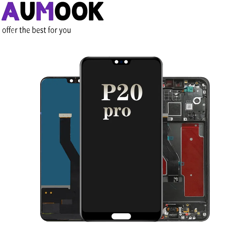 P20 pro Original LCD Display For P20pro Touch screen Assembly fingerprint OLED TFT LCD combo for HUAWEI P20 pro