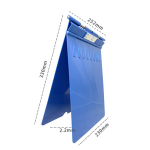 Factory Custom Spot Plastic Foldable <b>Clipboard</b> Folder High Quality Nursing Writing Clip Board - Product Image 2