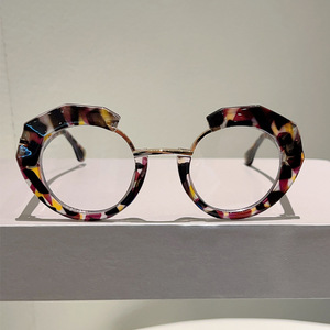 Nuovi <span class=keywords><strong>Occhiali</strong></span> da Vista 2026 con Montatura Irregolare in Metallo, Decorativi e Piatti, per Donne, Trendy e Originali con Motivi Geometrici, Anti-<span class=keywords><strong>Luce</strong></span> <span class=keywords><strong>Blu</strong></span> - Product Image 4