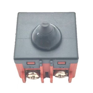 Interrupteur en cuivre pour <span class=keywords><strong>meuleuse</strong></span> d'angle compatible avec BS GWS6-100 Mk 100mm, pièce de rechange pour outil électrique DEVON avec garantie d'un an - Product Image 1