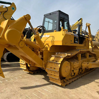 Bulldozer D155AX-5 Usado de Alto Rendimiento, 360Hp de Potencia, 40t de Peso, Pocas Horas de Uso, Pintura Original, Confiable, para Construcción Pesada
