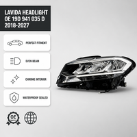 Phare avant LED OEM 19D941035D 19D941036D, ensemble de phares avant gauche, design de luxe, clignotant pour VW Lavida Plus, dernier modèle