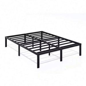 Warehouse Iron Durable Living Room Hotel Metal <b>Platform</b> Adjustable Customizable Modern Bedroom Furniture <b>Bed</b> <b>Frame</b> King Size - Product Image 1