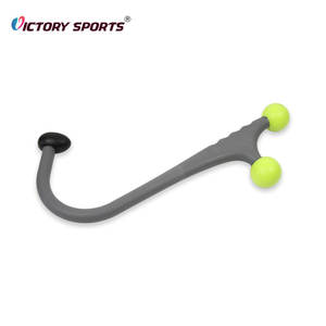 Alat Pijat Portabel Bentuk S untuk Meredakan Nyeri Otot Tongkat Pengait Titik Pijat untuk Punggung dan Leher - Product Image 2