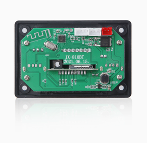 Placa Decodificadora MP3 Bluetooth 12V com Tela Colorida, Funções de Gravação e Chamada, Placa Principal com Bluetooth JX-810BT - Product Image 3