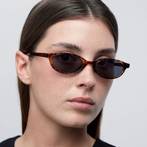 Lunettes de soleil polarisées Finewell Classic Retro Small Cat Eye Designs pour femmes et hommes, montures bio G850, branches CP, logo personnalisé - Product Image 2