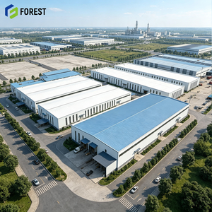 Entrepôt modulaire ignifuge préfabriqué en acier à haut débitement pour équipements d'énergie renouvelable et bâtiment de terminaison - Product Image 1