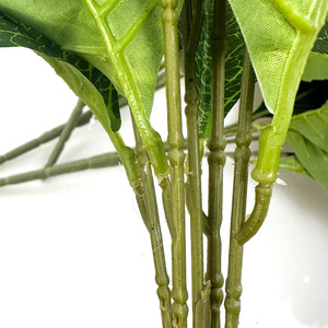 Bougainvillier artificiel violet 43 cm, fleur en soie, décorations de mariage - Product Image 3