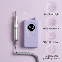 Populaire 45000RPM Borstelloze Nagelboorpen met Lage Trillingen, Oplaadbaar, Draagbaar, voor Manicure en Pedicure, geschikt voor Salon en Thuisgebruik