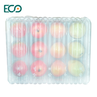 Vente en usine plateau à oeufs airbag bulle solo étanche antichoc en plastique transparent emballage de coussin d'air express