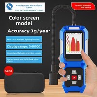 Detector de Fugas de Refrigerante para Aire Acondicionado, Detector de Gas Halógeno Freón, Herramienta de Detección de Alta Sensibilidad con Tecnología de Detección Canina, R134A R22 R410A