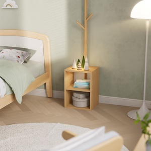 Boori Living <span class=keywords><strong>Porte</strong></span>-vêtements modulaire <span class=keywords><strong>Porte</strong></span>-<span class=keywords><strong>manteau</strong></span> détachable en bois avec organisateur en tissu et rangement pour <span class=keywords><strong>chambre</strong></span> ou salon - Product Image 6