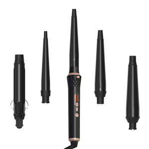 5 En 1 tenaza varita pinzas con 5 intercambiables rizador de pelo barriles de cerámica para todos los tipos de cabello/ - Product Image 5