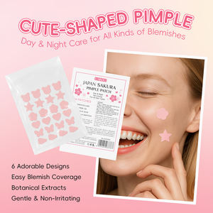 LAIKOU日本さくらにきびパッチサリチル酸デイナイトブレミッシュケアかわいい形のにきび除去吸収余分なオイルステッカーパッチ - Product Image 3