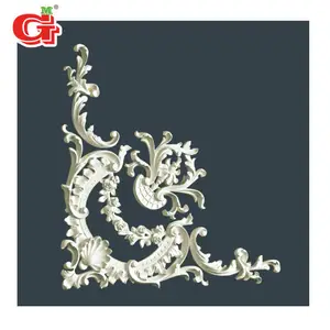 Factory wholesale New French style Wall and Ceiling Decorative Onlay and Appliques Wall Decorative Ornaments