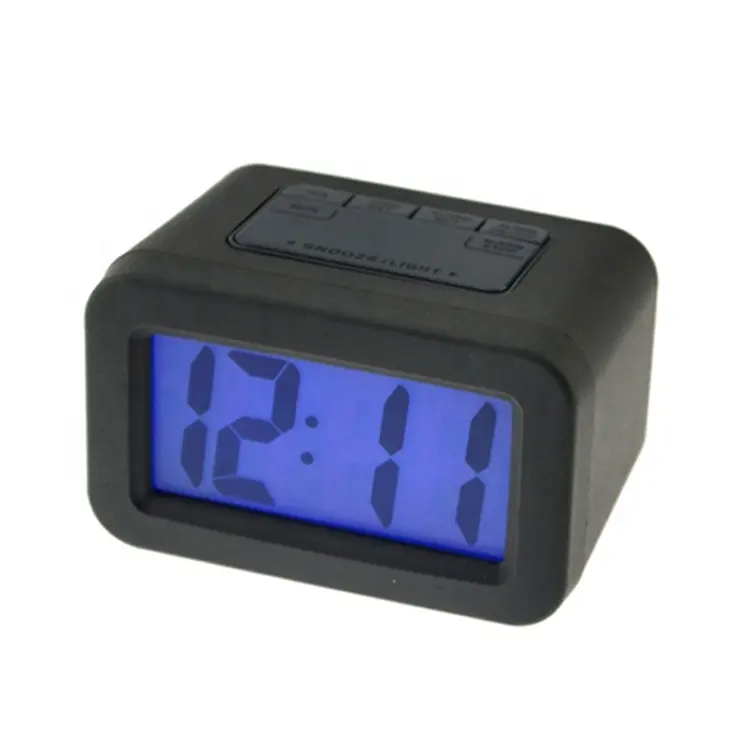 El mejor y más barato pequeño despertador de viaje CE con luz de fondo