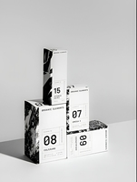 Boîte rigide de luxe pour cosmétiques et soins de la peau, emballage de parfum recyclable, boîte d'huile essentielle, boîte en papier pour flacon de parfum – CONCEPTION GRATUITE