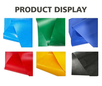 Bâche en pvc 1000d blanc brillant de haute qualité, tissu en fibre de verre pour tente