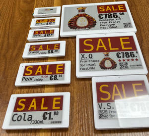 Etiqueta Electrónica de Precio Digital con Pantalla de Tinta Electrónica de 7.5 Pulgadas, NFC, Personalizable de Fábrica, ESL, Bluetooth 2.4GHz para Minoristas - Product Image 1