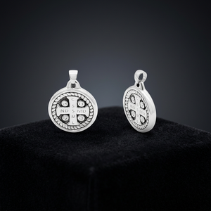 Medalla Cruz de San Benito en Plata 925 Religiosa - Product Image 2