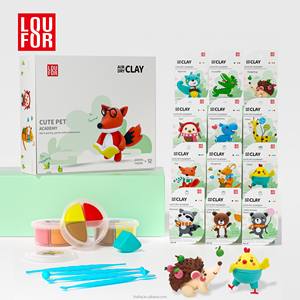 Kit <span class=keywords><strong>de</strong></span> <span class=keywords><strong>Arcilla</strong></span> Seca al Aire para Mascotas, 12 Estilos Maravillosos, <span class=keywords><strong>Arcilla</strong></span> para Modelar para Niños, Juego <span class=keywords><strong>de</strong></span> <span class=keywords><strong>Arcilla</strong></span> para Manualidades sin Hornear, Juguete Educativo, Regalo - Product Image 2